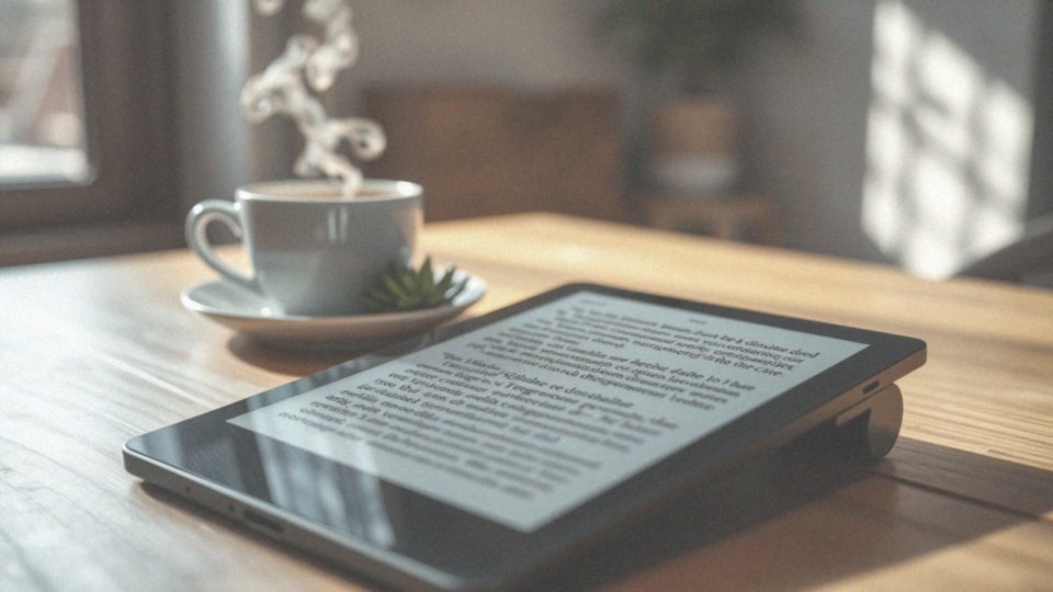 Jakie tryby czytania oferują czytniki książek?