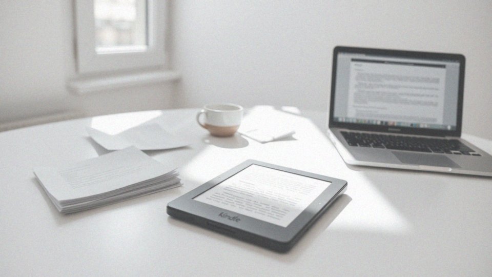 Jakie pliki mogę przesłać do swojej biblioteki Kindle?
