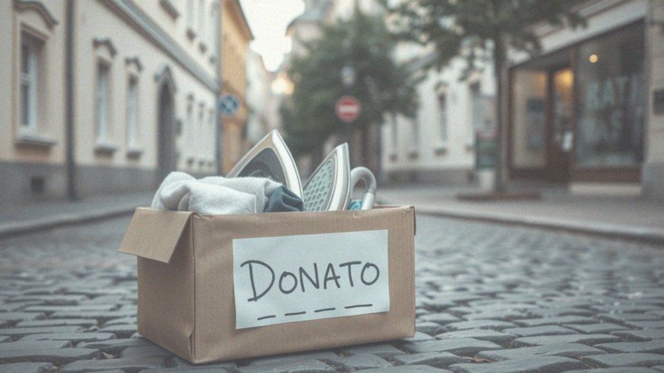 Jak przekazać żelazko do ponownego użycia organizacjom charytatywnym?