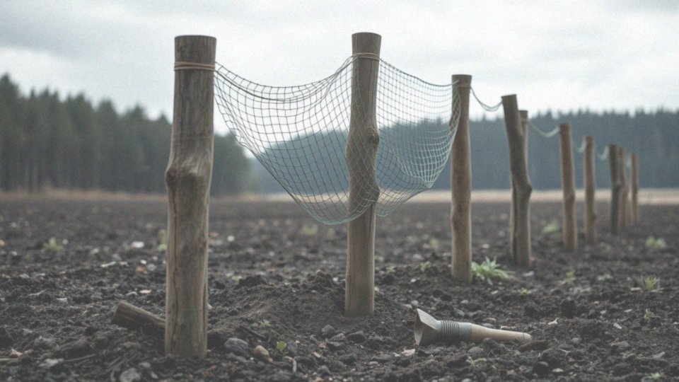 Jakie są potencjalne problemy podczas montażu siatki leśnej?