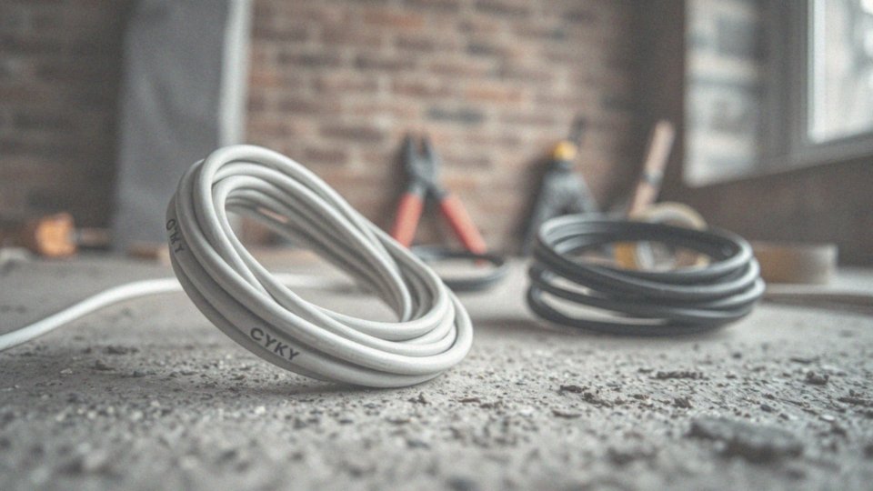 Jakie są różnice między przewodami YDY a przewodami CYKY?