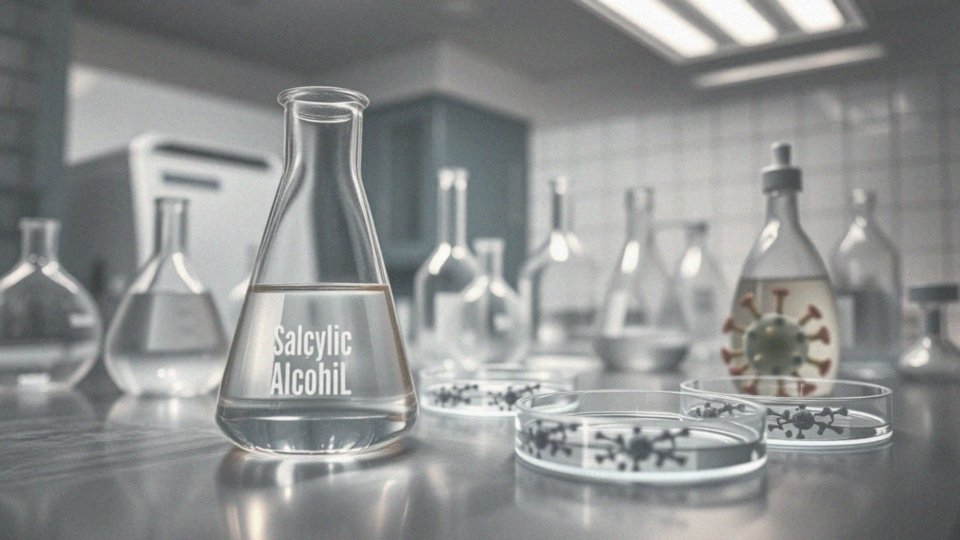 Jak spirytus salicylowy działa na wirusy?