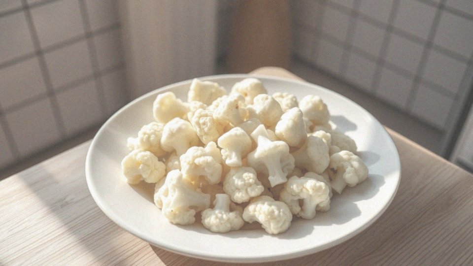 Ile kalorii ma porcja 200 g gotowanego kalafiora?