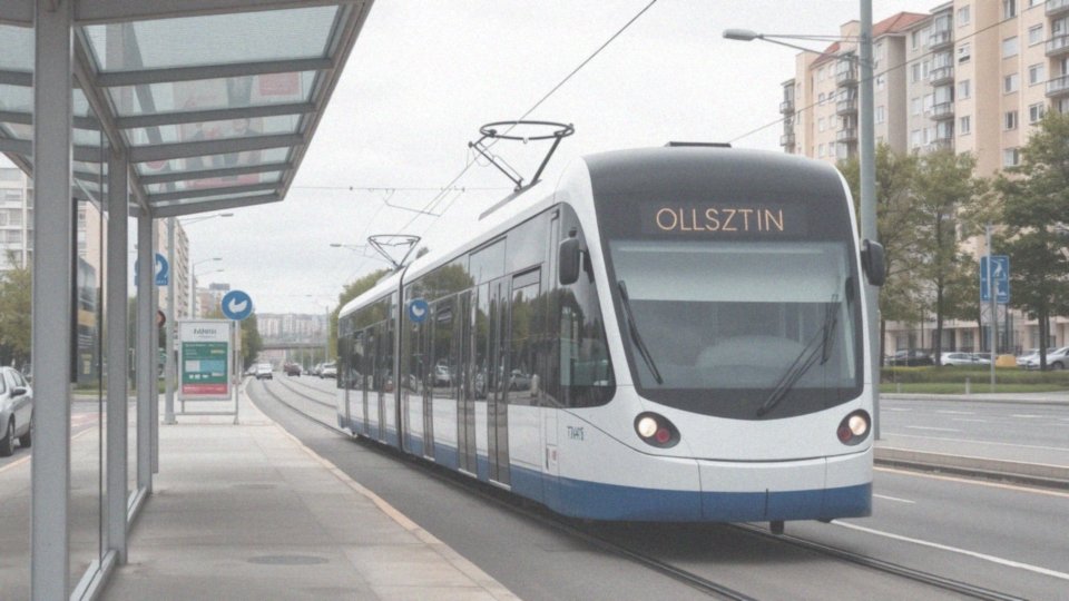 Co charakteryzuje nową sieć tramwajową w Olsztynie?