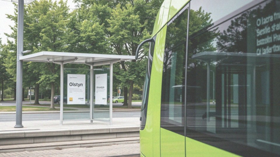 Co charakteryzuje propozycje malowania tramwajów w Olsztynie?