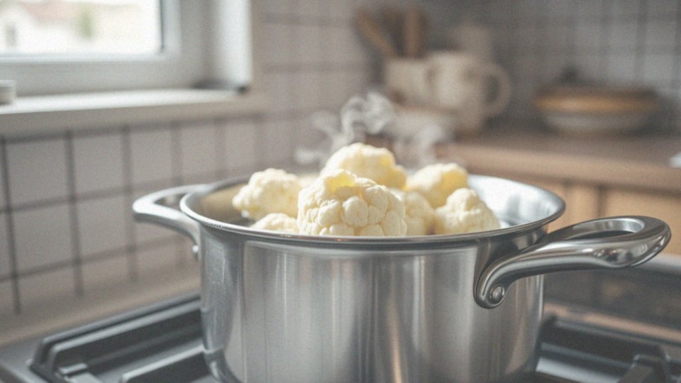 Jakie są skutki gotowania kalafiora pod przykryciem?