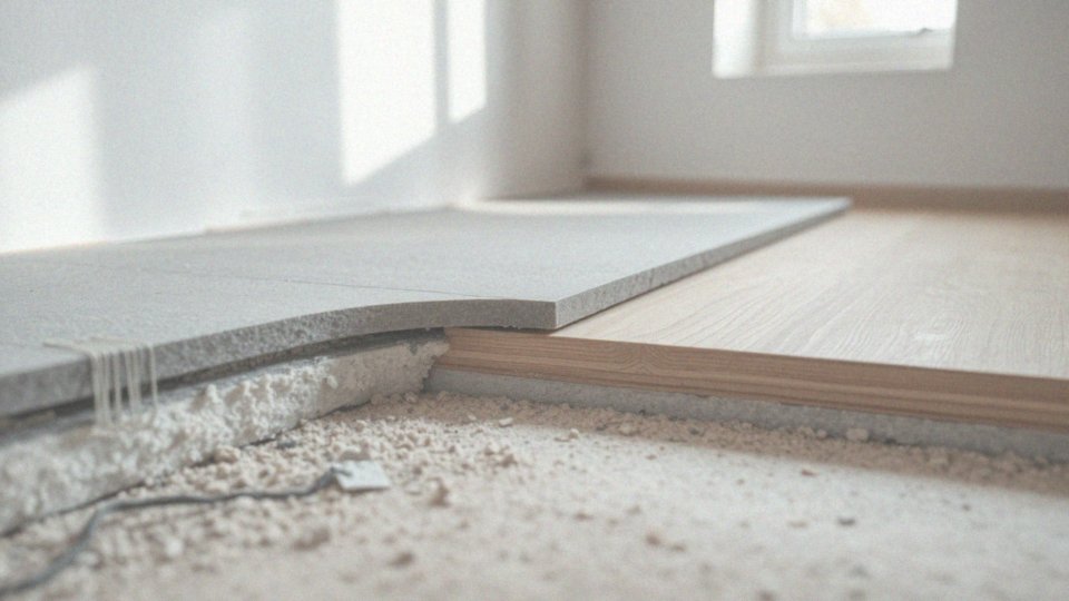 Jak stosować styropian akustyczny 5 cm w izolacji podłóg pływających?
