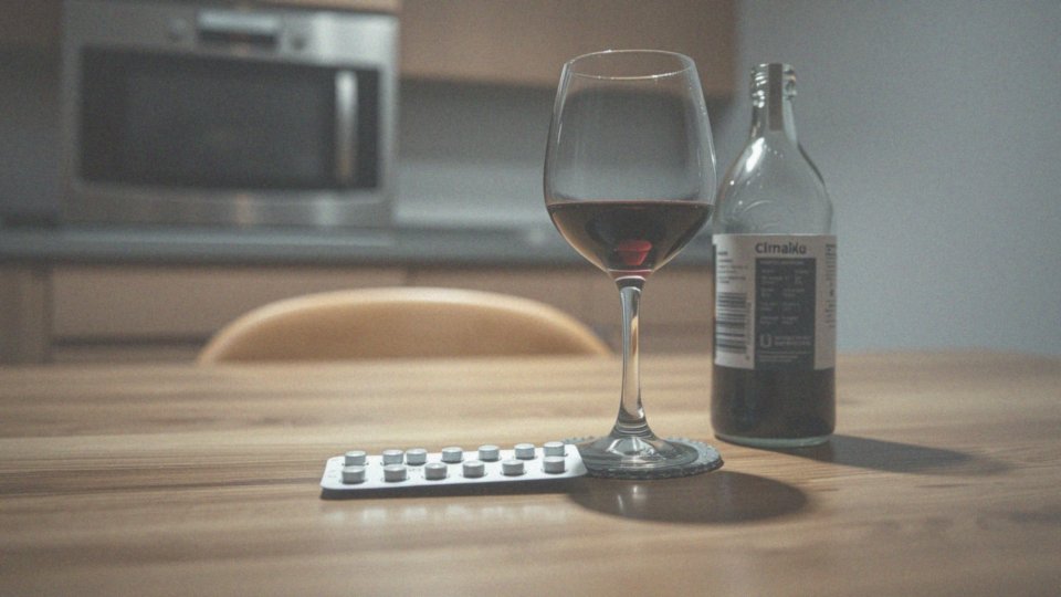 Jakie są ryzyka związane z piciem alkoholu podczas terapii przeciwzakrzepowej?