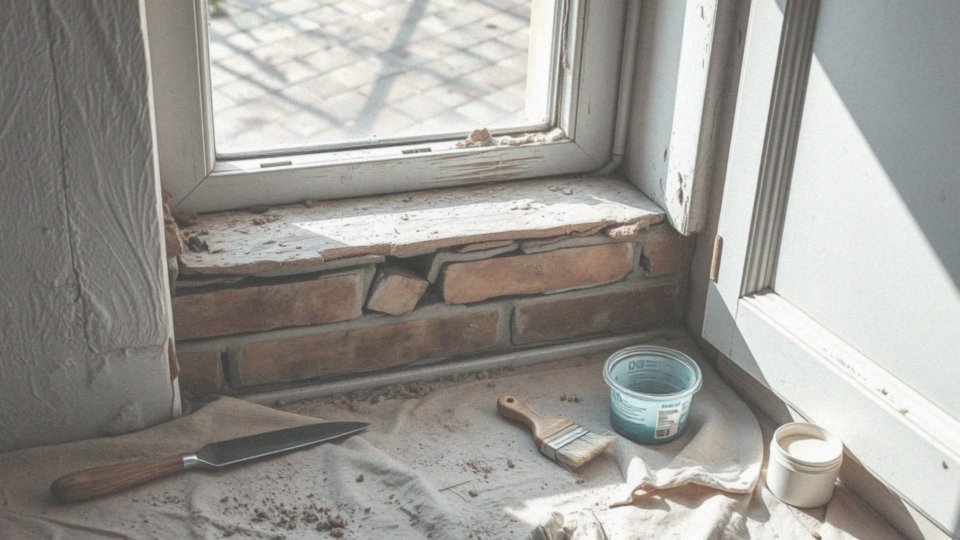 Jak przygotować istniejący parapet do montażu blatu?