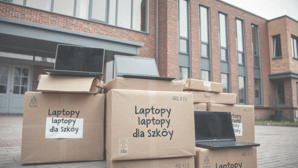 W jaki sposób można oddać używany laptop do szkół i placówek edukacyjnych?
