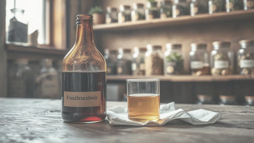 Jak przygotować roztwór z franzbranntwein?
