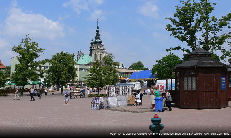 Plac Bartosza Głowackiego w Tarnobrzegu